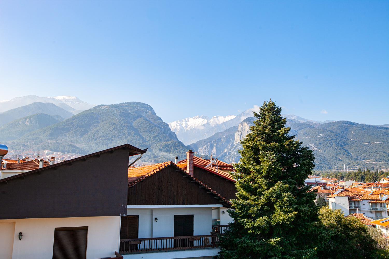 Rodon Apartment With Great View, Sauna And Jacuzzi Литокорон Екстериор снимка