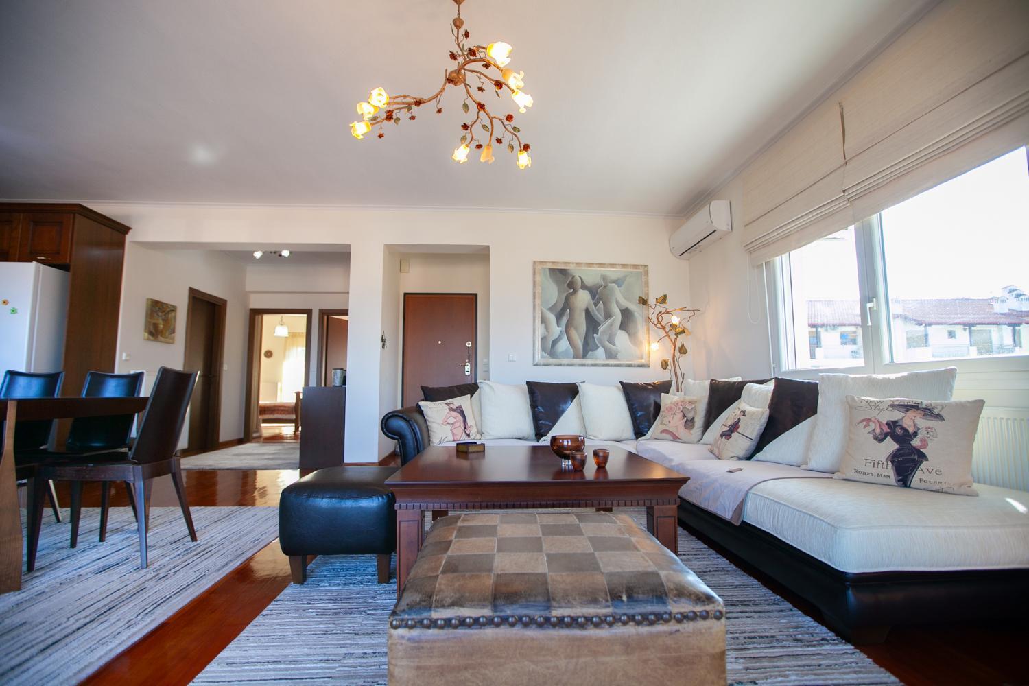 Rodon Apartment With Great View, Sauna And Jacuzzi Литокорон Екстериор снимка